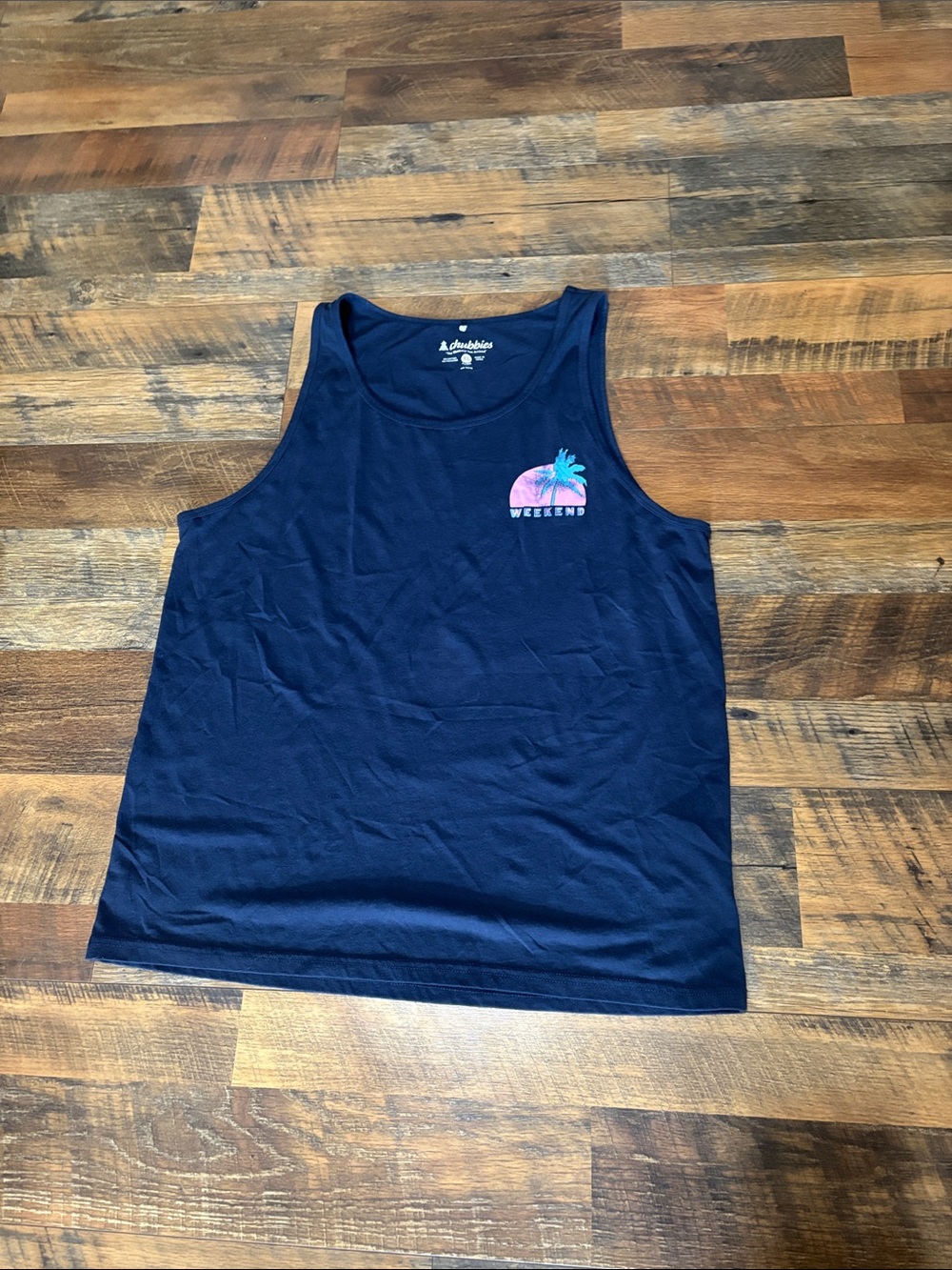 Chubbies Men’s Navy ‘Weekend’ Tank Top